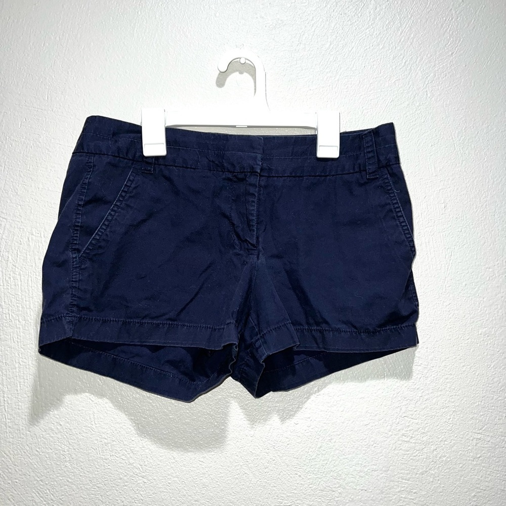 J Crew Navy Blue Broken In Shorts